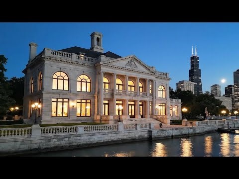 Inside Chicago's $195M Lakefront Mansion | Midwest American Beaux-Arts Estate