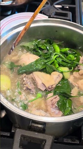 Comfort in every sip! Watch us cook our favorite Filipino Chicken Tinola—simple, hearty, delicious!