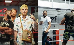 Tyron Woodley on training with Floyd Mayweather ahead of Jake Paul boxing match