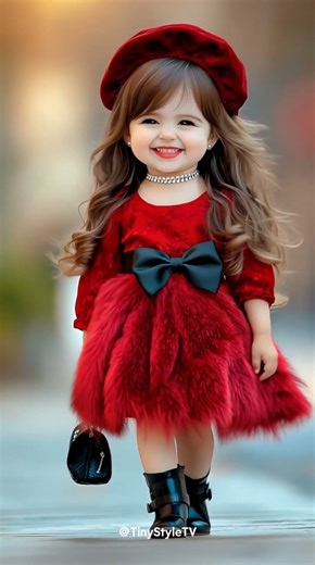 Sweet Little Runway Show Star 🎭