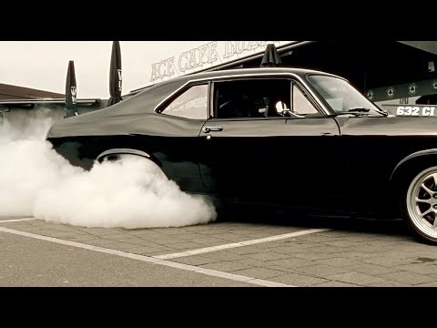 1000+ HP '69 Chevrolet Nova Burnout - Raw 632 cui V8 Power