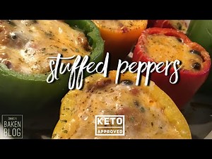 How to Make Stuffed Bell Peppers| Keto Friendly Recipe