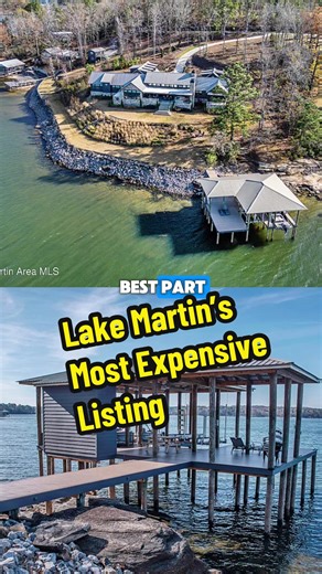Lake Martin's Ultimate $5.9M Entertainer’s Lake House