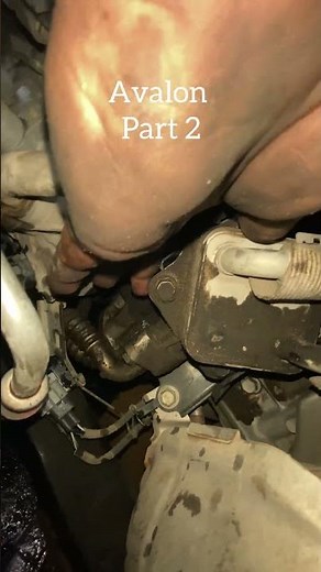 How to fix engine oil leaks in Toyota avalon v6 #doitwithomer #toyotacars #mechanic