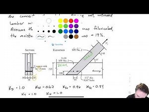 Bolted Wood Connection Example 2 - Part 2 Row Shear, Group Tear-out, Net Tension, and Splitting