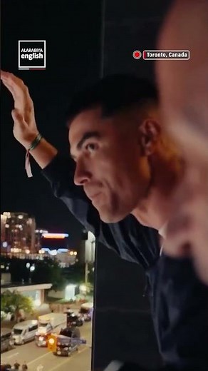 Ronaldo Waves to Fans From Toronto Hotel After Portugal Win