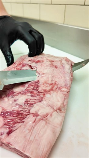 A5 🇯🇵 Wagyu Bavette Steak 🥩 Insane Marbling 😮 #steak #wagyu #beef