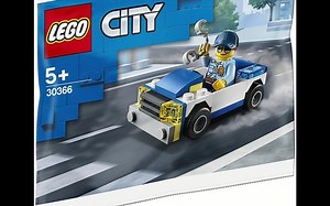 乐高 城市 30366 警车 速组评测