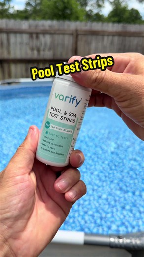 Pool water problems usually start when you stop testing. Keep chlorine, pH, and alkalinity in check before cloudy water takes over. #SummerVibes #poolmaintenance #poolcare #backyardpool #newdropsforyou