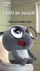 I sh!t by myself #foryoupage #fypシ #yimotapir #cute #animation | angela choo