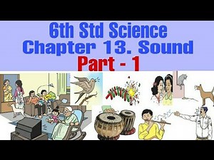 6th std science chapter 13 sound Part-1 l explanation in marathi