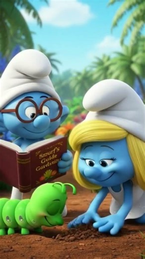 " The Smurfs and the Merry Wonderland " #smurfcat #animalshorts #lucu #cute