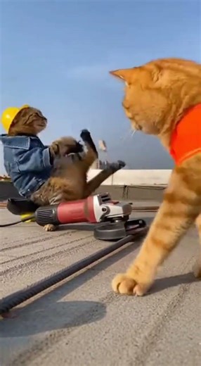 Working Cats Get The Job Done