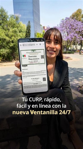 Con el asistente virtual Ventanilla 24/7 puedes obtener tu CURP de manera inmediata:1. Ingresa a https://t.co/CErHKpJHP3 2. Pide tu CURP3. Ingresa tus datos y descarga tu documento También puedes hacer preguntas sobre otros trámites federales.Siempre tienes la opción de hablar con una persona del 079. Tecnología al servicio de las personas.