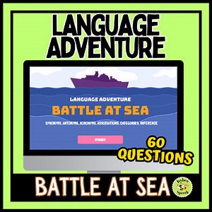 Battle at Sea Digital Language Game Synonyms, Antonyms, Homonyms & More