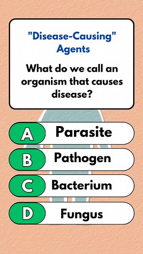 Disease-Causing Agents: What is an Organism That Causes Illness Called?#quiz #trivia #riddles | Pediabox Lagecy