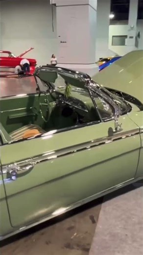 “Clean Green Machine 💚 | ’62 Impala Shining Like Money 💰🔥 #LowriderCulture”