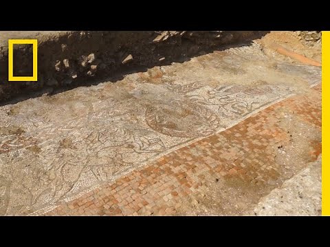 This Massive Roman Mosaic Was Unearthed in England | National Geographic