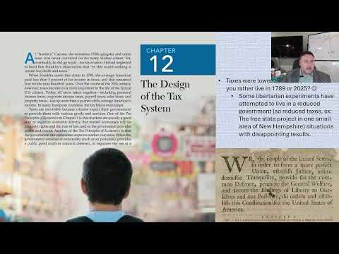 Principles of Economics by Mankiw (9th edition) Chapter 12: The Design of the tax system