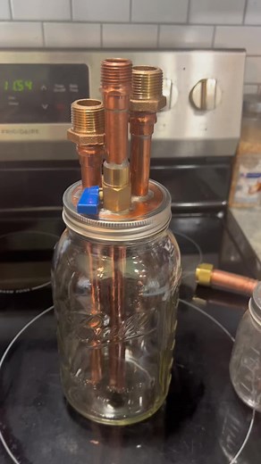 Thumper jar infuser prototype #moonshine #distilling #philbillymoonshine #shinetok