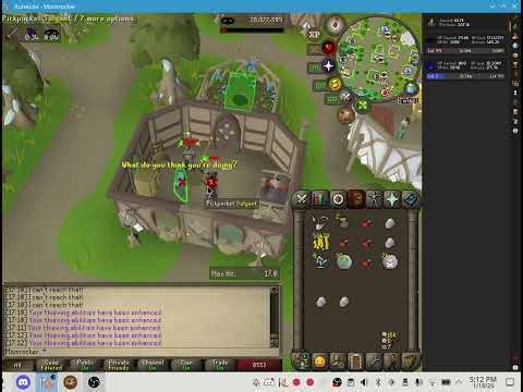 OSRS Uncut - Pickpocketing Elves in Prifddinas