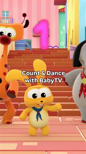 BabyTV on Instagram: "Learning, counting, and dancing with BabyTV! 💃🎵 Enjoy the best nursery rhymes and fun kids’ songs on our channel, app, and YouTube! #BabyTV #NurseryRhymes #KidsSongs"