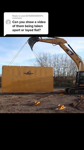 Replying to @user3276355436147 No one in the line of fire. No overhead suspended loads during assembly or disassembly.#trenchsafety #groundworkssafetysystems