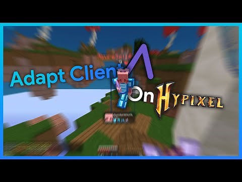 BEST NEW HYPIXEL HACKED CLIENT?!? | ADAPT CLIENT