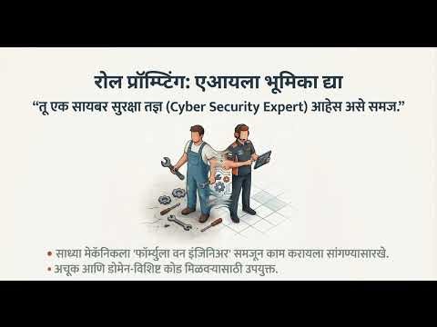 GH-300 | 1.3 Introduction to prompt engineering with GitHub Copilot (मराठी)