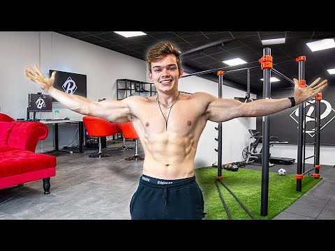 Building My $250,000 DREAM Youtube Studio & Gym (Day 0 to 60)