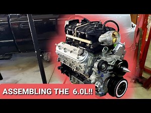Assembling The LQ9 6.0L Motor, For The "Work Truck" Single Cab RCSB