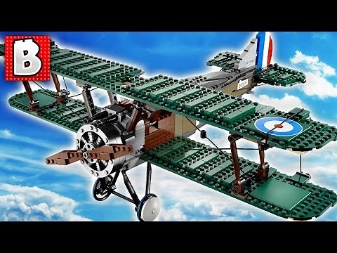 Huge LEGO Airplane From World War 1!!! Sopwith Camel 10226 | Unbox Build Time Lapse Review