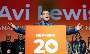 Who is Avi Lewis, the new leader of the NDP?