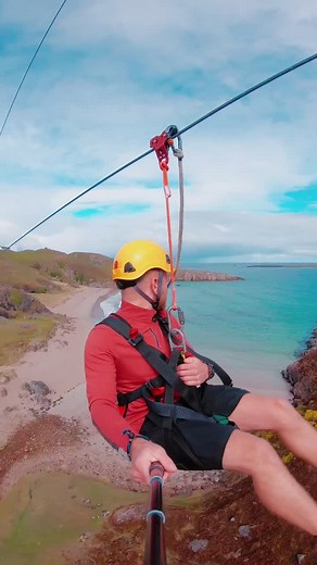 Thrilling Golden Eagle Zipline Adventure in Durness, Scotland
