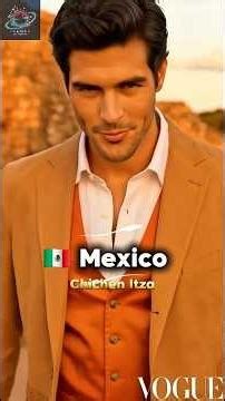 10 Countries as Handsome Men - North & Central America Edition