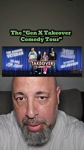 The Gen X Takeover Comedy Tour . . . . #genx #comedy #80s #fbreels #danregancomedy #genxtakeover #standup #tour | Dan Regan Comedy