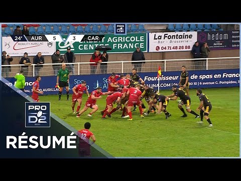 PRO D2 Saison 2025-2026 J01 - Résumé Stade Aurillacois - US Carcassonnaise