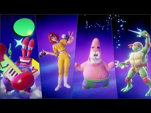 Nickelodeon all star brawl 2 all character victory pose