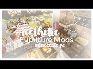 ✨aesthetic furniture mods💫 for minecraft pe🦋(Review)