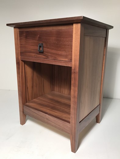 Secret Agent Nightstand with Hidden Compartments |  QLine Design