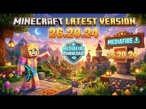 Minecraft 26.20.24 Official Version Released | MCPE Latest Version Download