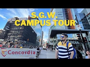 Concordia University: Campus Tour | SGW |Vlog #9| Antas Explores