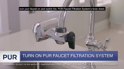 Follow these quick and easy steps to install your PUR Faucet Filtration System: | PUR