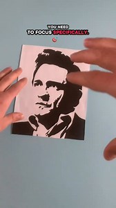 Captivating visual illusion involving a double image! 🖼 At first glance, the portrait clearly looks like a man. 👨 However, if you shift your focus or look at the details differently, a woman's figure suddenly emerges. 👩 It is a classic example of how our brain interprets lines and shadows to create different forms. Watch to see exactly where the hidden image is located. ✨ #illusion #perception #magic #trick #Puzzle | Puzzlehub