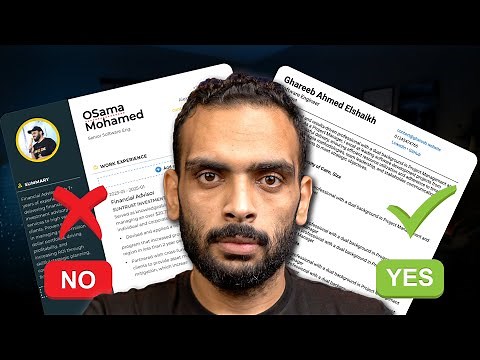 أسرع وأضمن طريقة لعمل CV بطريقة احترافية مجانا ١٠٠٪