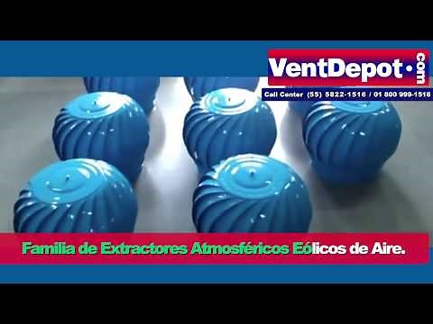 Extractores Eolicos o Atmosfericos VentDepot Mexico