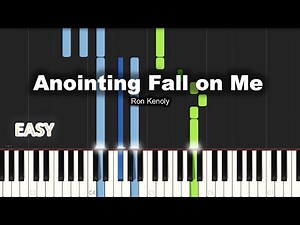 Ron Kenoly - Anointing Fall on Me | EASY PIANO TUTORIAL BY Extreme Midi