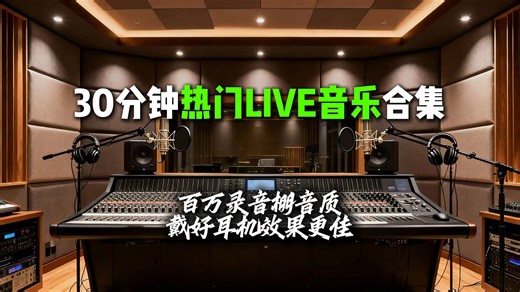 感受一下华语神级Live现场合集【百万音响】30分钟| 无损音质🎧畅听合集！