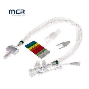 [Hot Item] Medical Disposable Closed Suction Catheter 24h 72h Double Swivel Elbow & Push Switch CE/ISO Approval