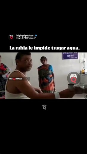 por qué una persona con rabia puede parecer que “le tiene miedo al agua”. 💧 #shorts